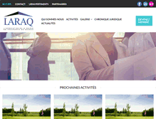 Tablet Screenshot of laraq.com